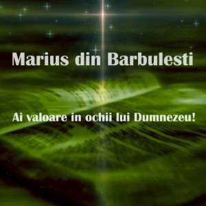Marius Din Barbulesti - Ai Valoare În Ochii Lui Dumnezeu! (2012)