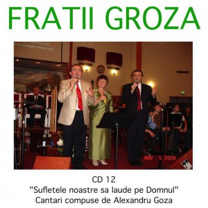 Fratii Groza - Laudati pe Domnul Negative Vol.12