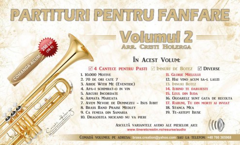 Partituri Fanfara - Volumul 2