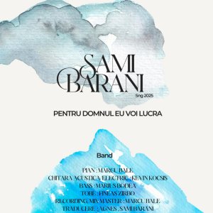 Sami Barani - Pentru Domnul Eu Voi Lucra (cover)