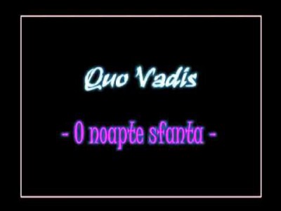 Quovadis - O noapte sfanta - Negative